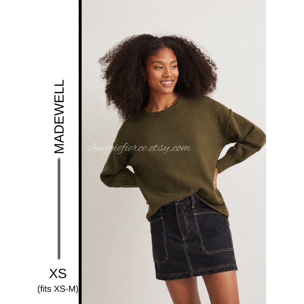 MSRP: $98 | ✨Madewell Conway Pullover Sweater Size XS (fits XS-M) ✨SAME DAY SHIP